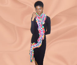 The Vee's Couture Creole -a-Pop Scarf. A must have piece for the creole season!