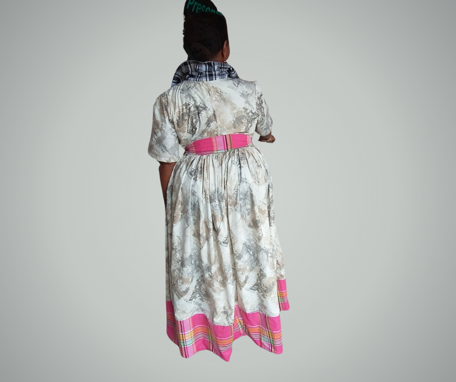 Vee's Creole Gathered Dress
