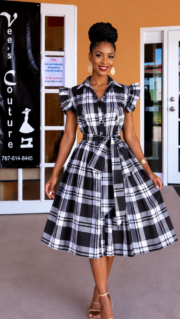 Creole Contemporary Dress 