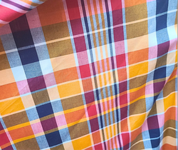 Vee’s Jip Orange And Blue Madras