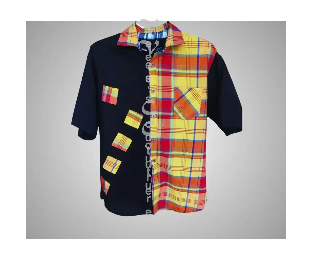 Madras Split MEN’S SHIRT