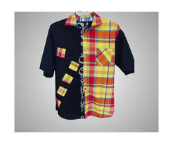 Madras Split MEN’S SHIRT