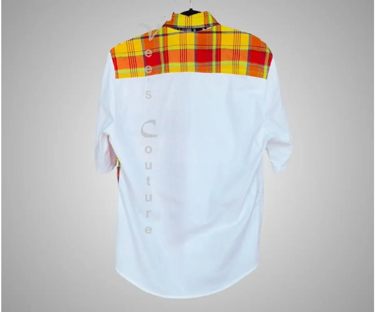 Madras Split MEN’S SHIRT