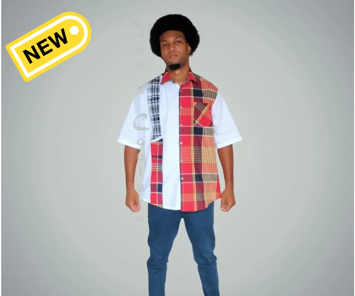 Clean Cut - White MEN’S SHIRT