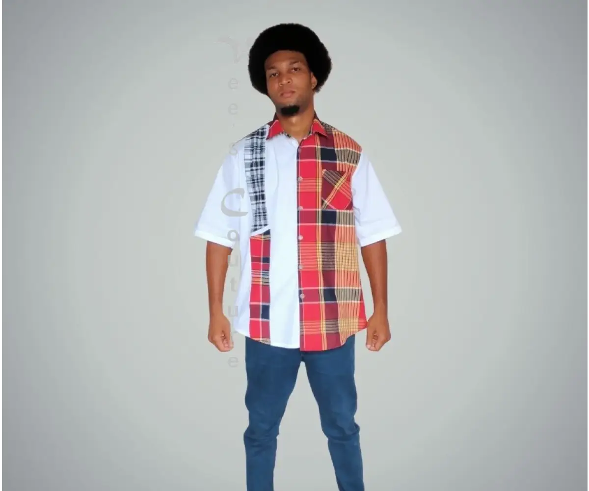 Clean Cut - White MEN’S SHIRT