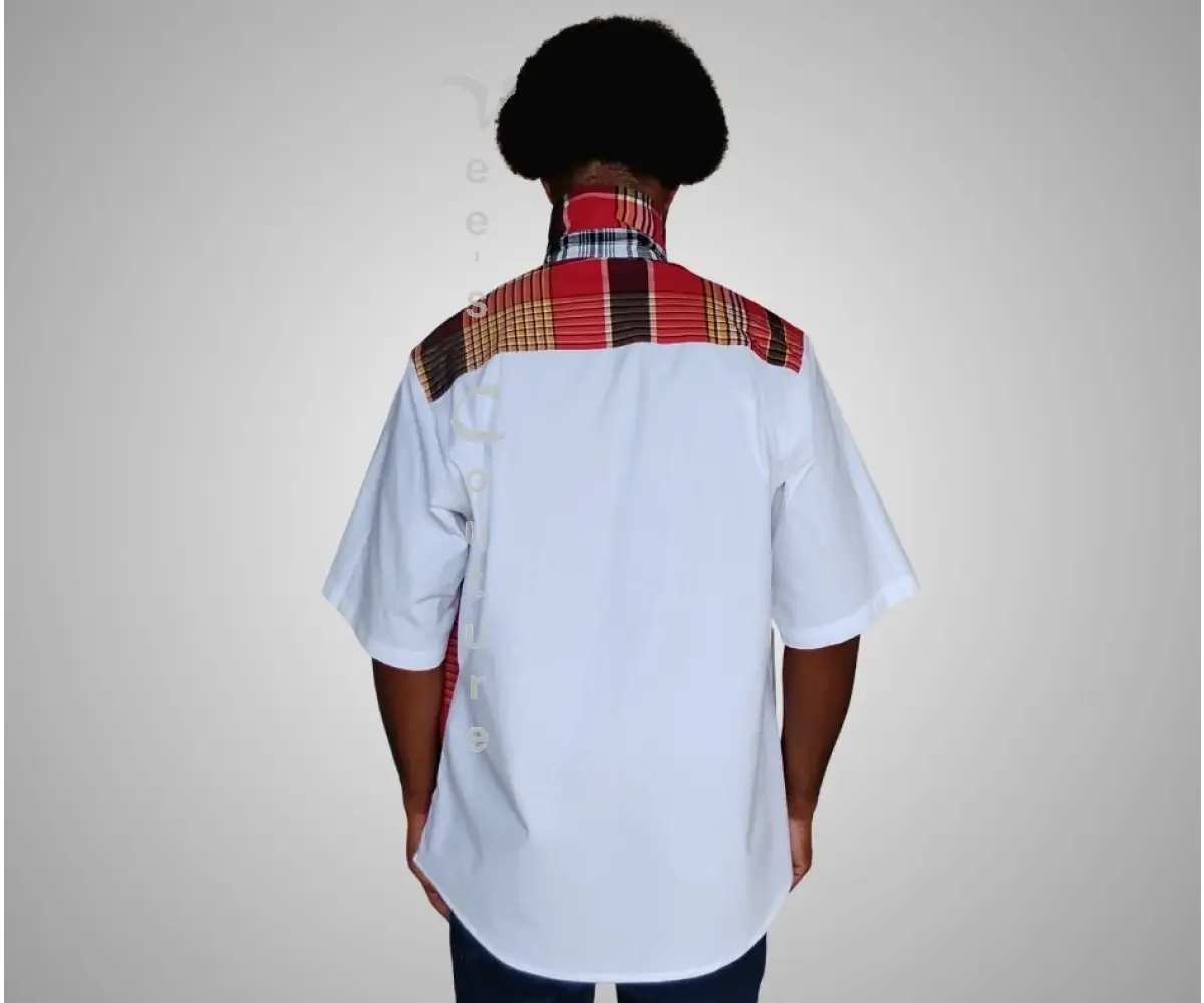 Clean Cut - White MEN’S SHIRT