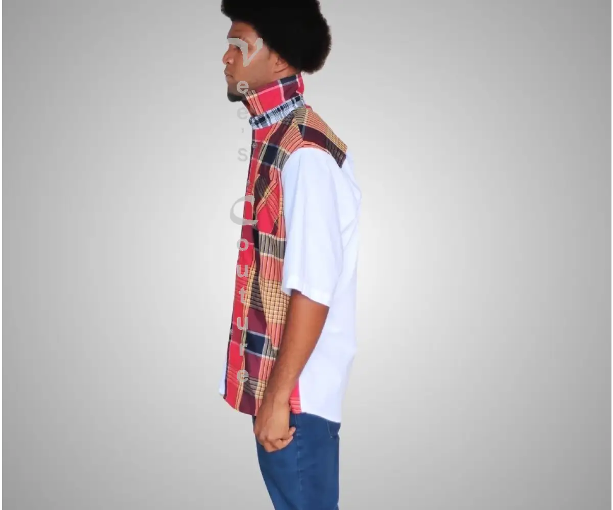 Clean Cut - White MEN’S SHIRT