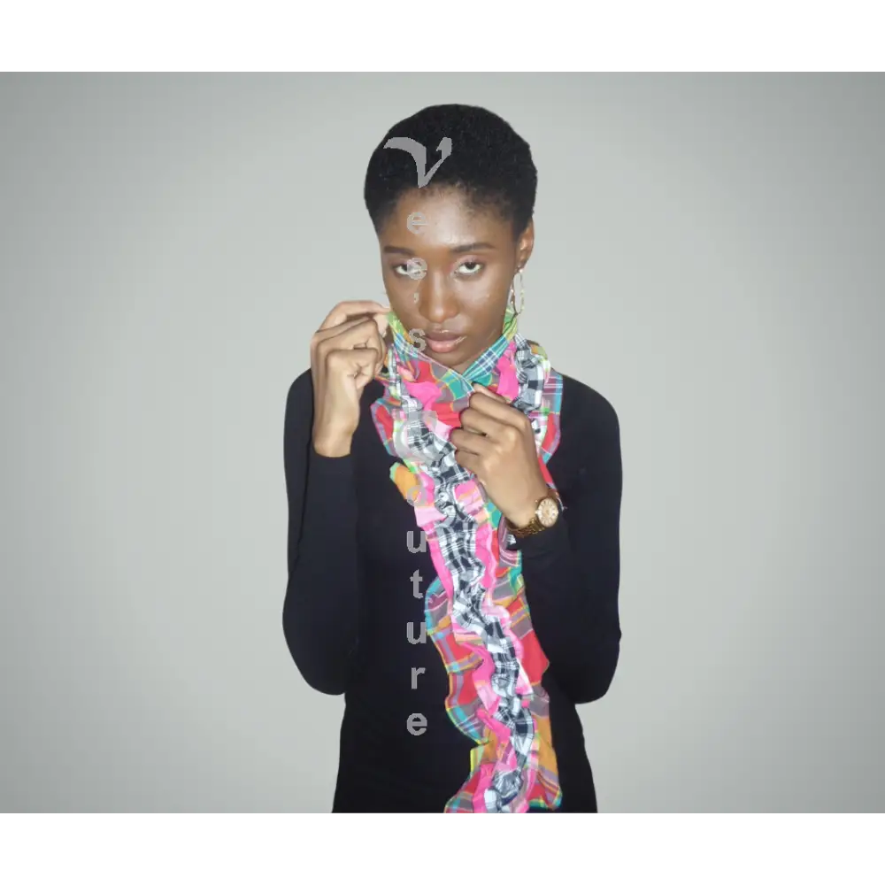 Creole-A-Pop Scarves Pink Scarf