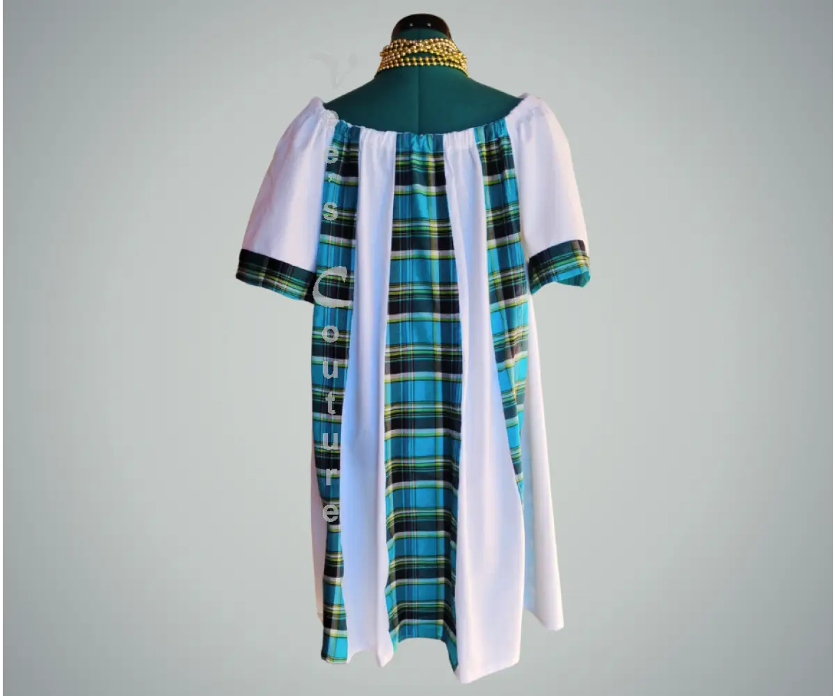 Flared Paneled Midi Dress Dress