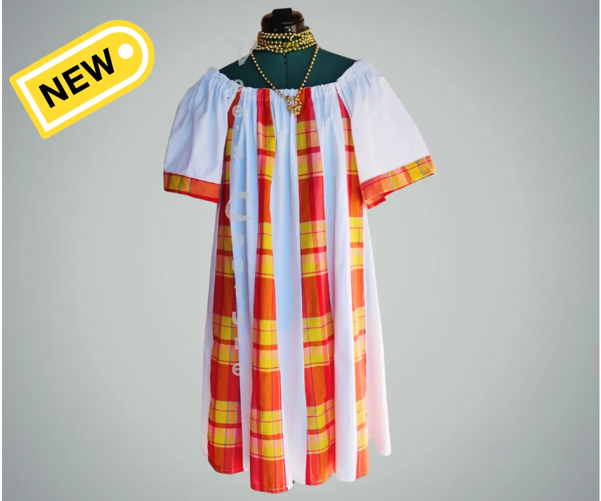 Flared Paneled Midi Dress Dress