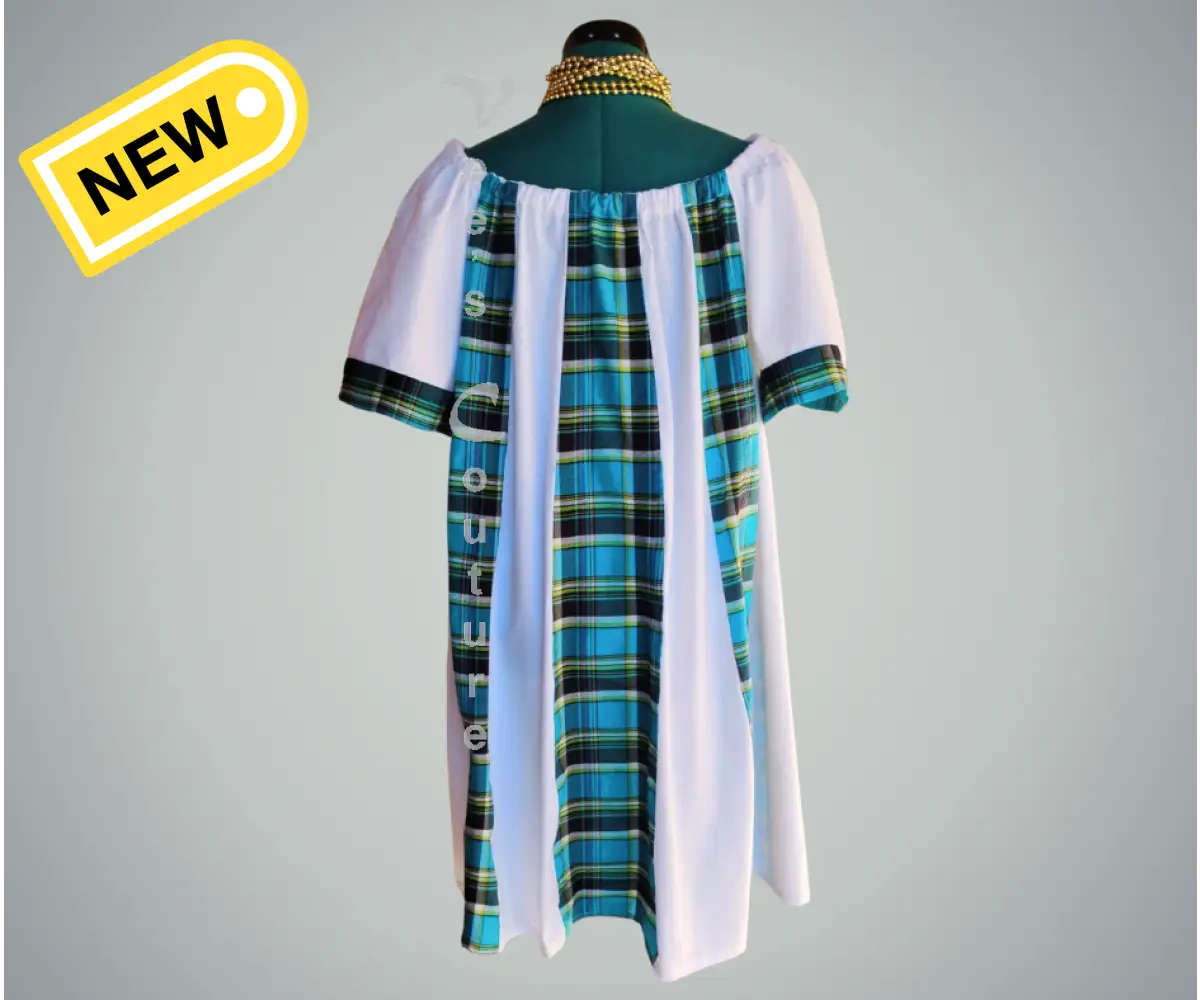 Flared Paneled Midi Dress Dress