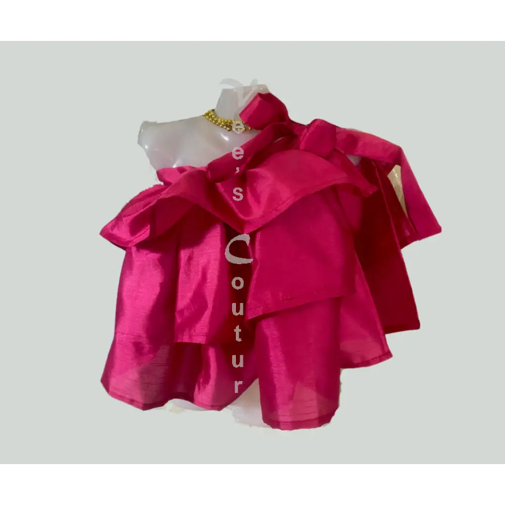 Layered Top - Solid Barbie Moment / One Size Fits Most