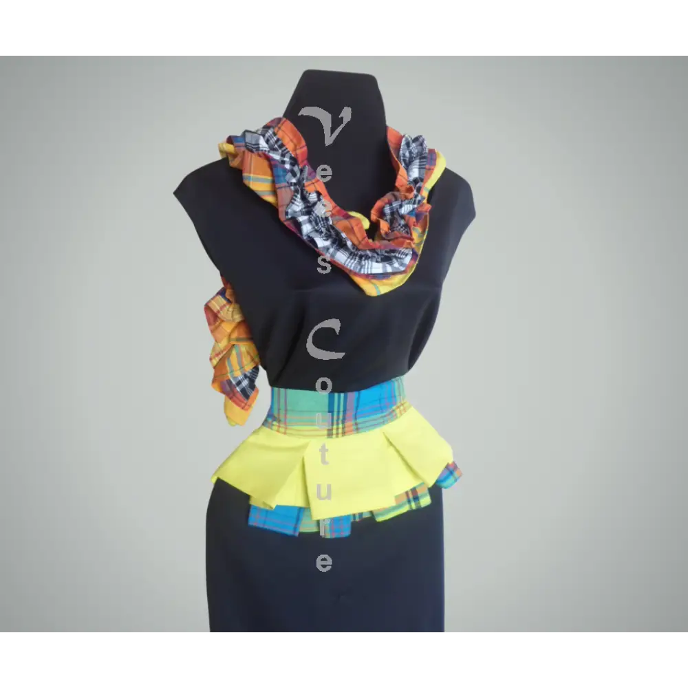 Peplum Belts Yellow Belt