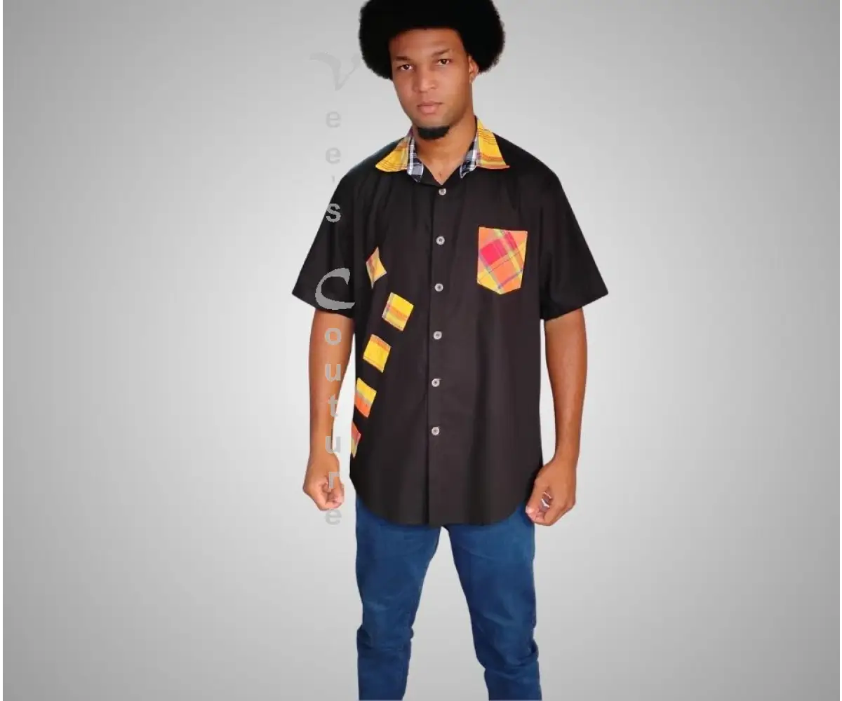 Soul Patch Creole - Black MEN’S SHIRT
