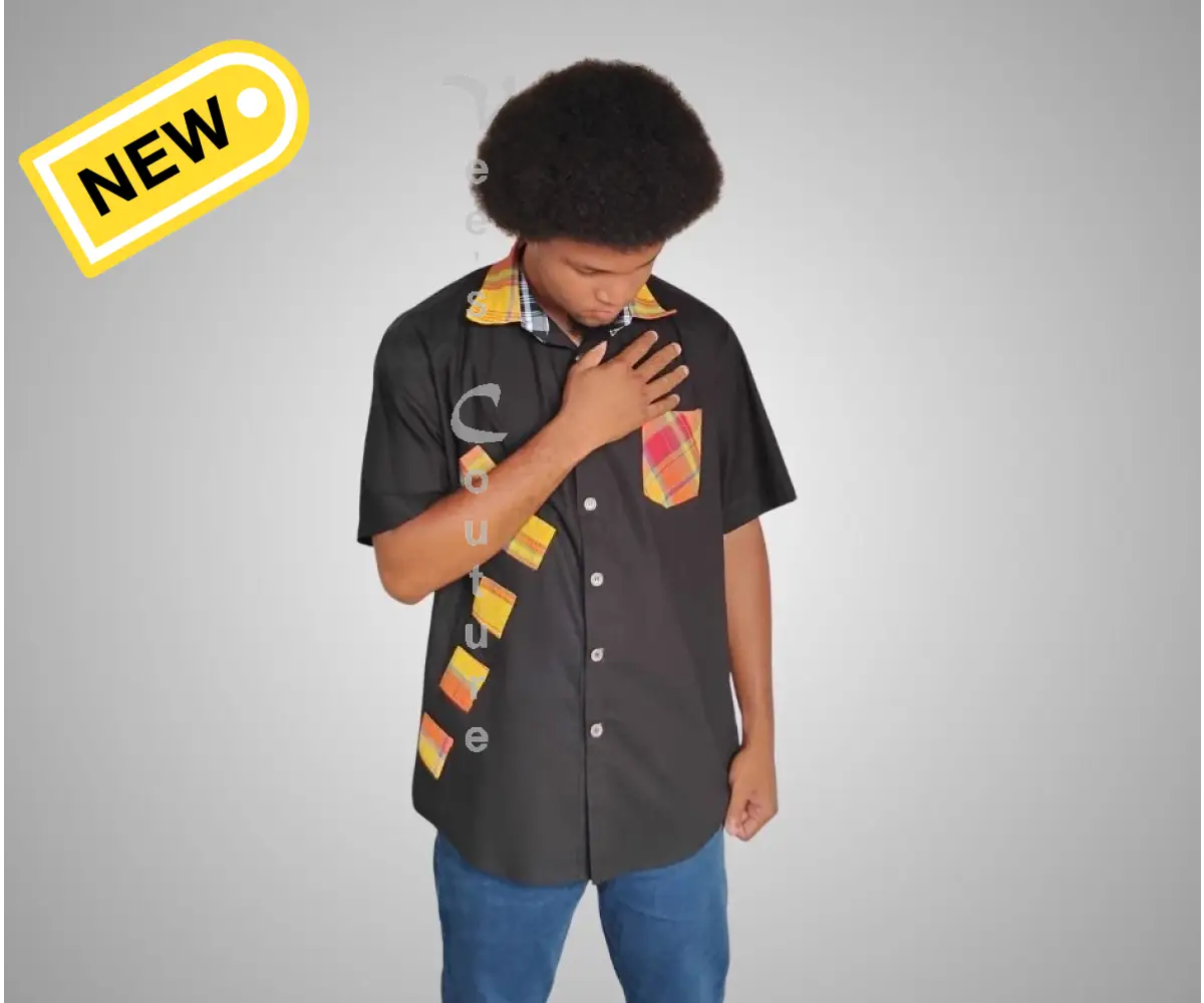 Soul Patch Creole - Black MEN’S SHIRT