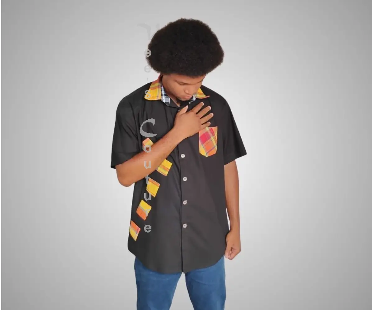 Soul Patch Creole - Black MEN’S SHIRT