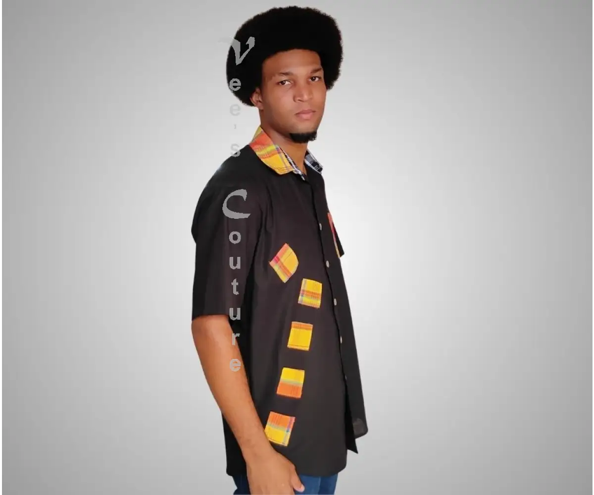 Soul Patch Creole - Black MEN’S SHIRT