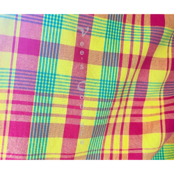 Traditional Jip (Check Fabric Availability) Yellow N Green Madras